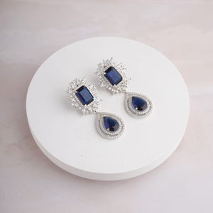 Shyla Earrings - Blue
