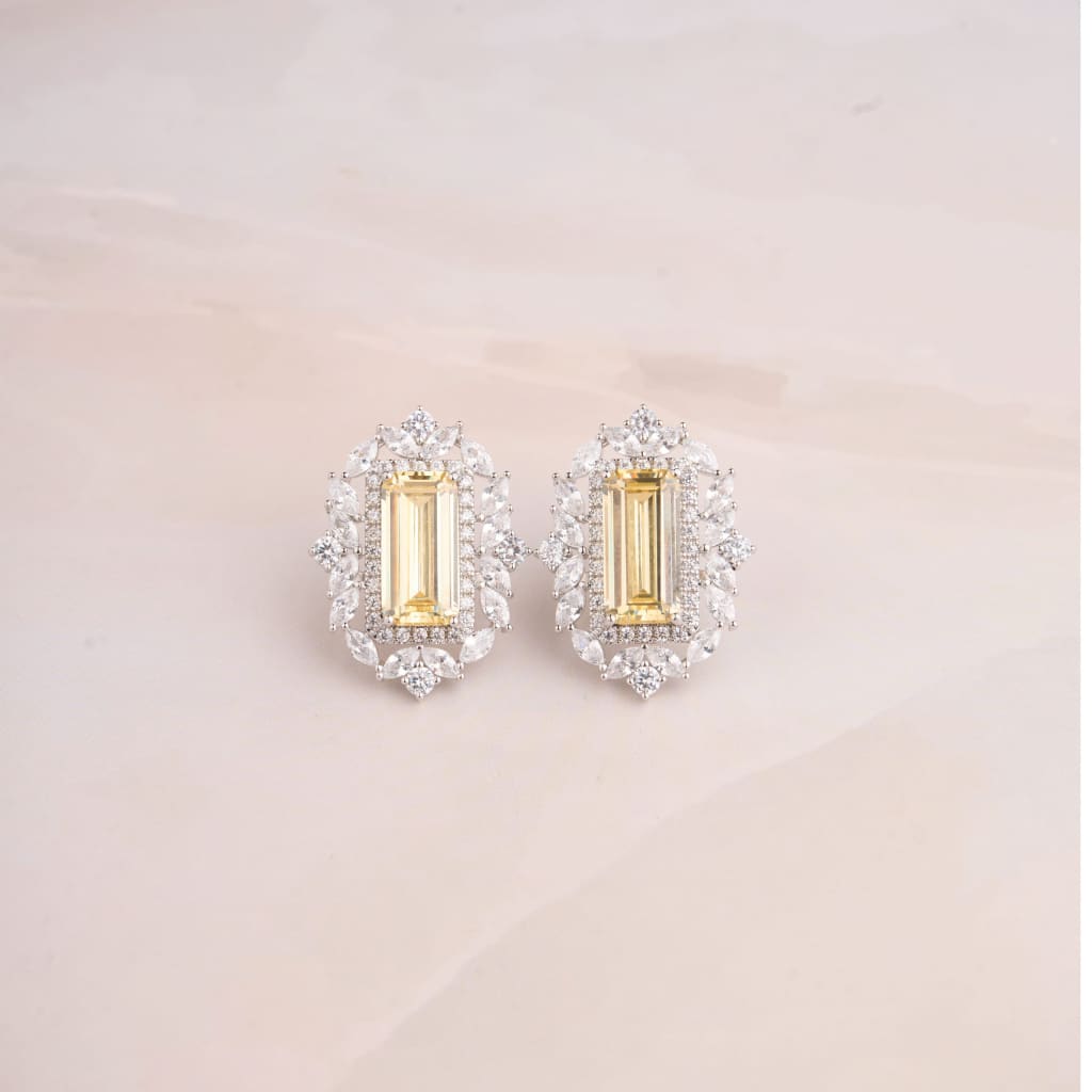 Sia Earrings - Yellow