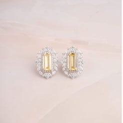 Sia Earrings - Yellow