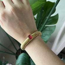 Load image into Gallery viewer, Single Stone Bracelet - Red

