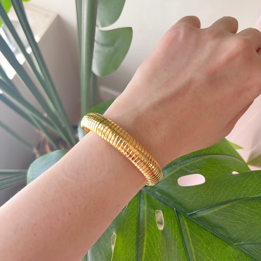 Single Wrap Bracelet - Gold