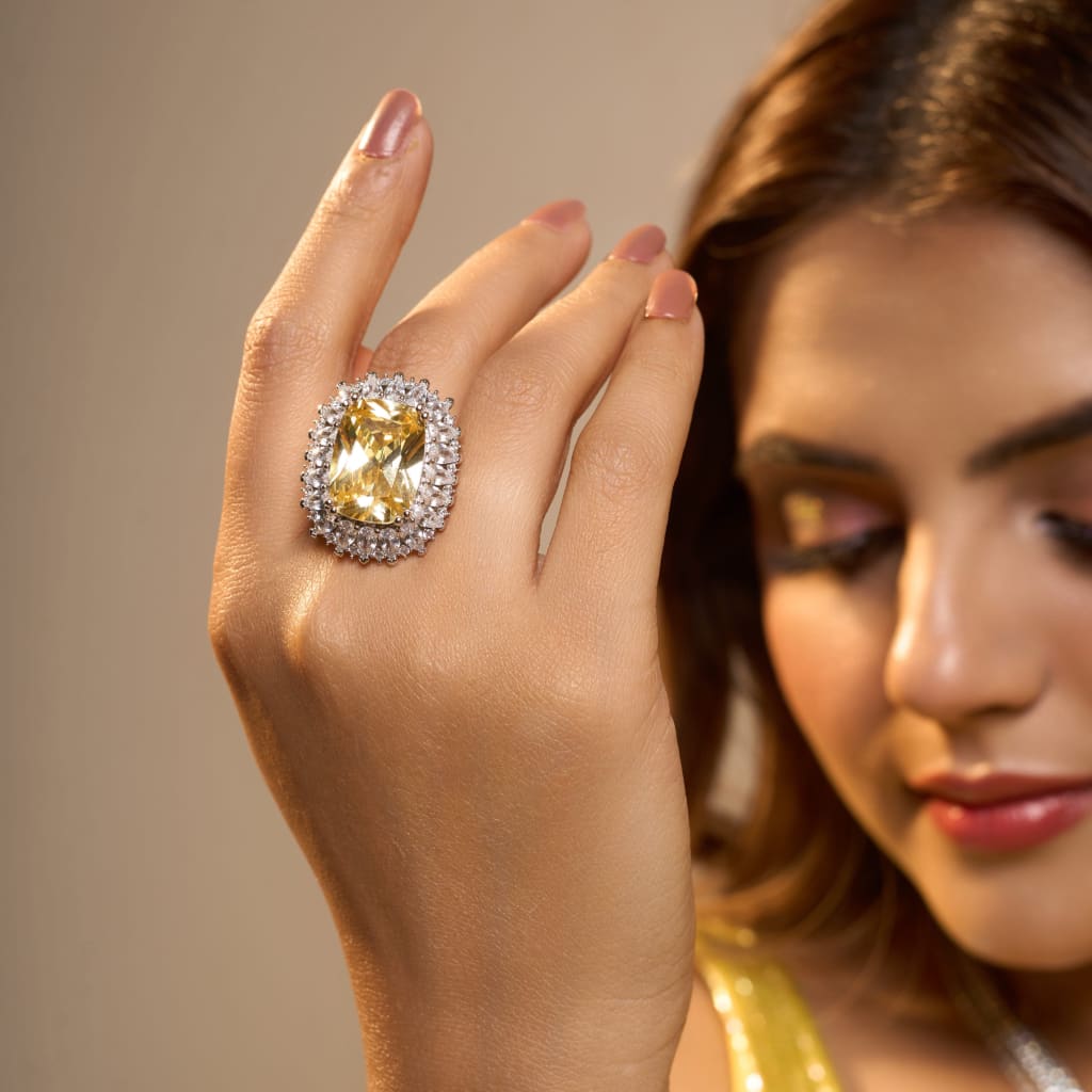 Solana Ring - Yellow