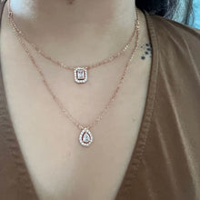 Load image into Gallery viewer, Solitaire Layered Necklace
