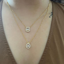 Load image into Gallery viewer, Solitaire Layered Necklace
