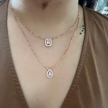 Load image into Gallery viewer, Solitaire Layered Necklace
