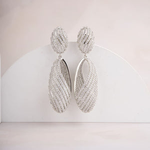 Spirale Earrings - Silver