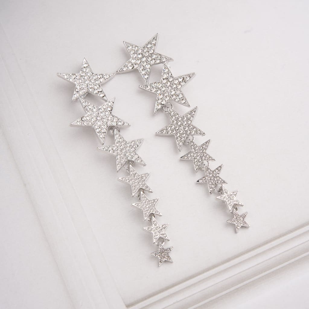 Star Line Earrings