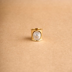 Sun Metal Ring Mozaati