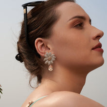 Load image into Gallery viewer, Sunflower Earrings - Yellow

