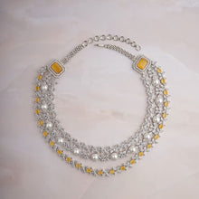 Load image into Gallery viewer, Sylvia Necklace - Matte Yellow
