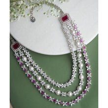 Load image into Gallery viewer, Sylvia Necklace - Red
