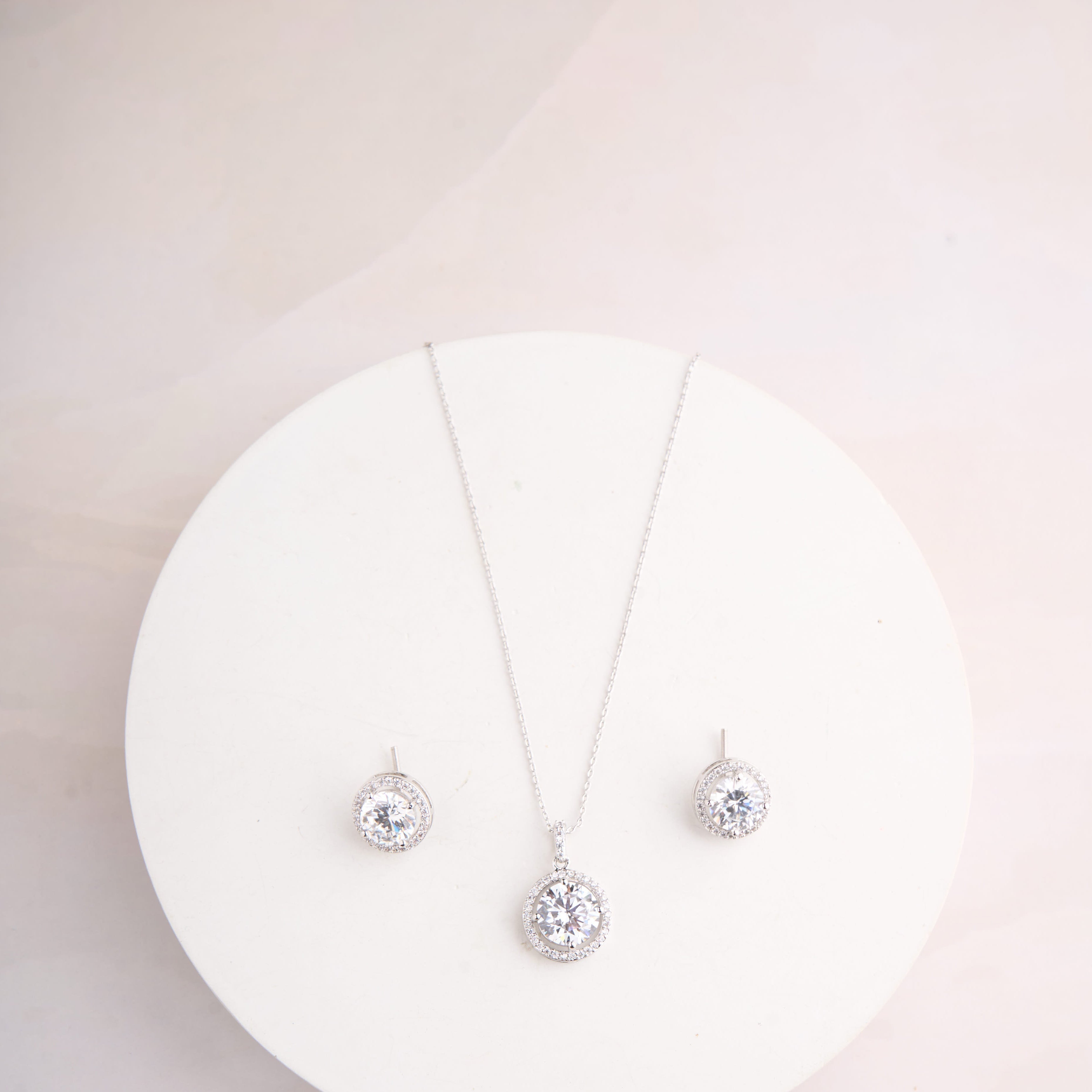 Terra Pendant Set-White Mozaati