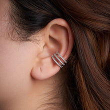 Load image into Gallery viewer, Three Line Ear Cuff

