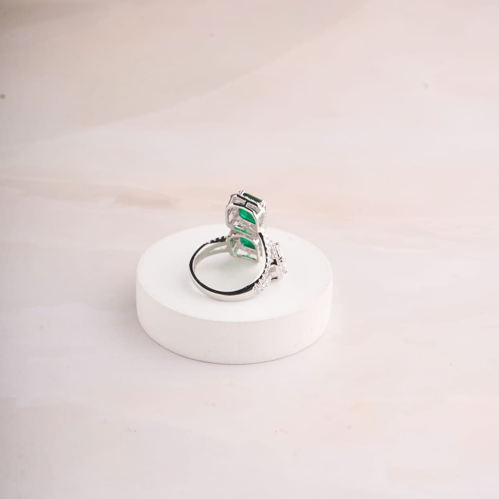 Tri Stone Ring
