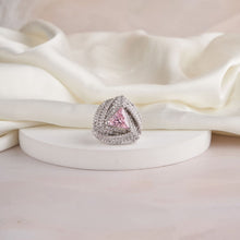 Load image into Gallery viewer, Tri Swirl Ring - Pink
