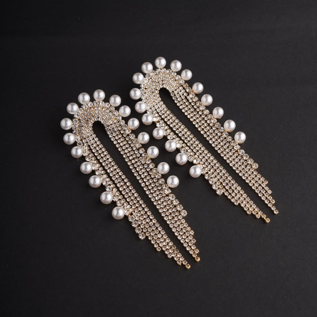 Waterfall Rhinestone Earrings