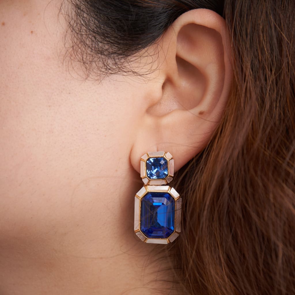 Wyn Earrings - White