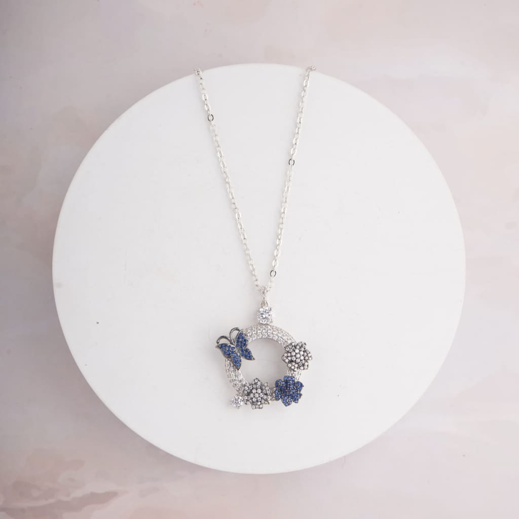 Zahara Necklace - Blue