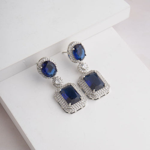Zohaa Earrings - Blue
