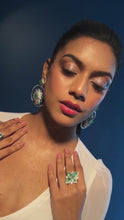 Load and play video in Gallery viewer, Priyanka Earrings
