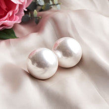 Load image into Gallery viewer, 30MM Pearl Earrings
