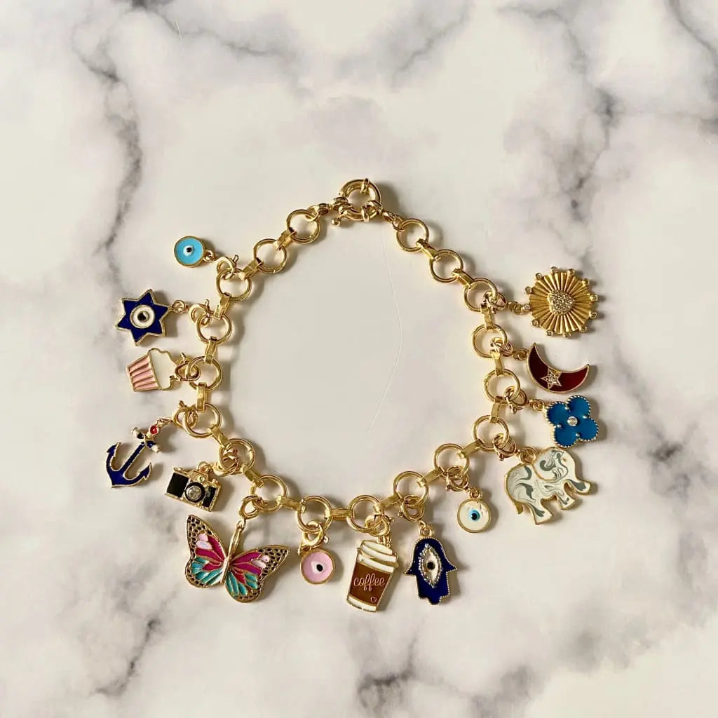 Build Your Ring Charm Bracelet Mozaati