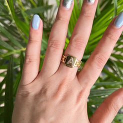 Chain Initial Ring Mozaati