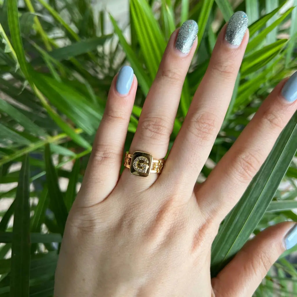 Chain Initial Ring Mozaati