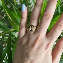 Chain Initial Ring Mozaati