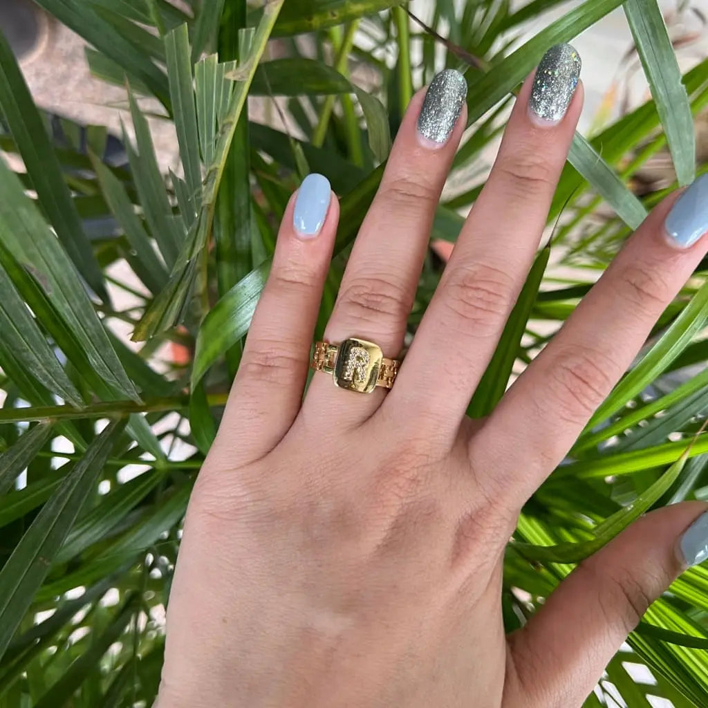 Chain Initial Ring Mozaati