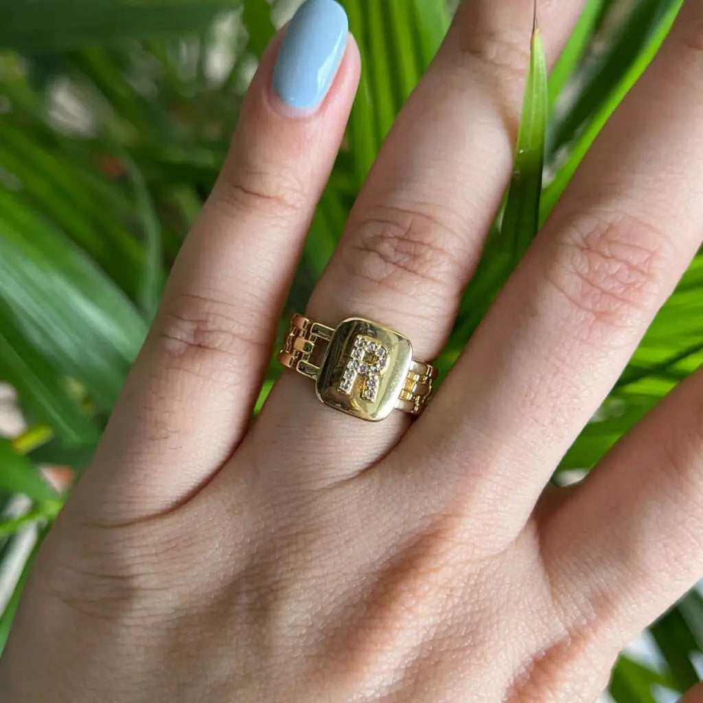 Chain Initial Ring Mozaati