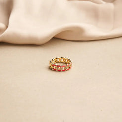 Cuban Link Ring Mozaati