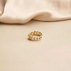 Cuban Link Ring Mozaati