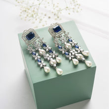 Load image into Gallery viewer, Sylvia Earrings - Blue
