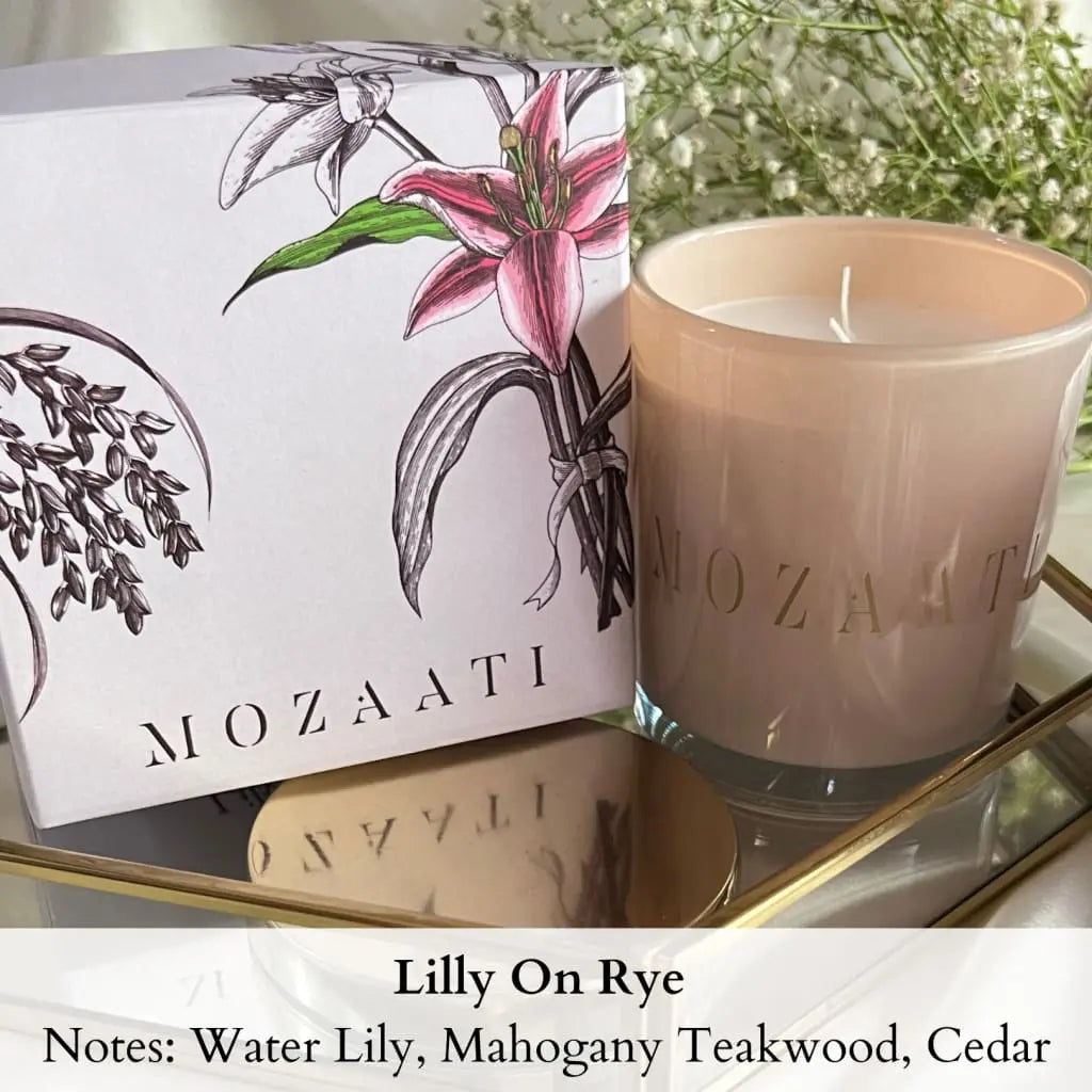 Lilly On Rye Candle Mozaati