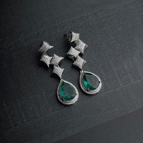 Isadora Earrings - Green