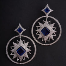 Load image into Gallery viewer, Priyanka Earrings - Blue
