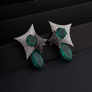 Amrita Earrings - Green