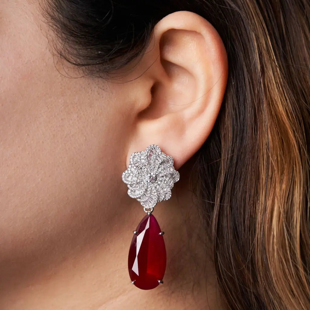 Magnolia  Earrings Mozaati