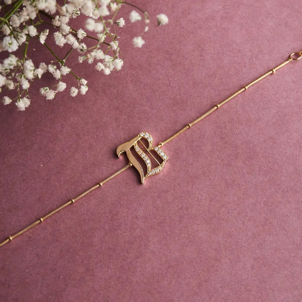 Roman Initial Bracelet Mozaati