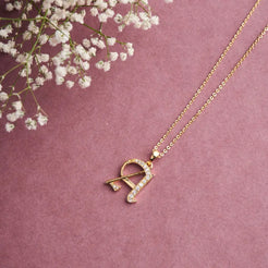 Roman Initial Necklace Mozaati