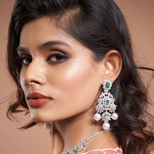 Load image into Gallery viewer, Aahana Earrings - Green
