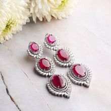 Load image into Gallery viewer, Aarna Earrings - Red
