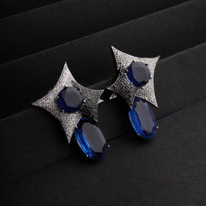 Amrita Earrings - Blue