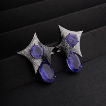 Load image into Gallery viewer, Amrita Earrings - Purple
