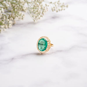 Ansel Ring - Green&Gold