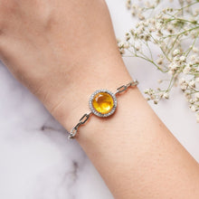 Load image into Gallery viewer, Ash Bracelet - Yellow&amp;Silver
