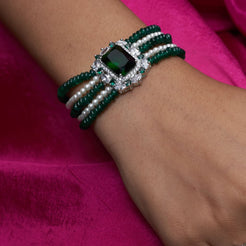 Ayesha Bracelet - Green