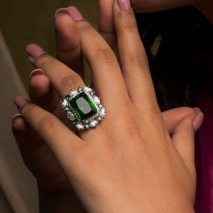 Azia Ring - Green