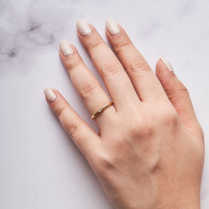 Baguette Accent Ring